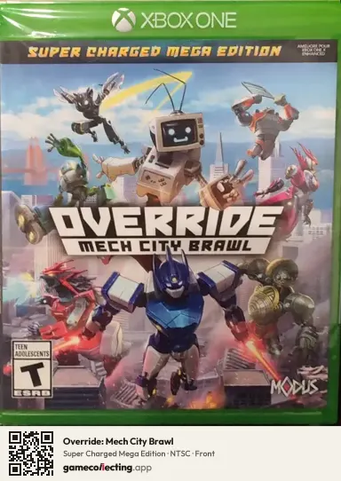 Override: Mech City Brawl Xbox One, NTSC box front