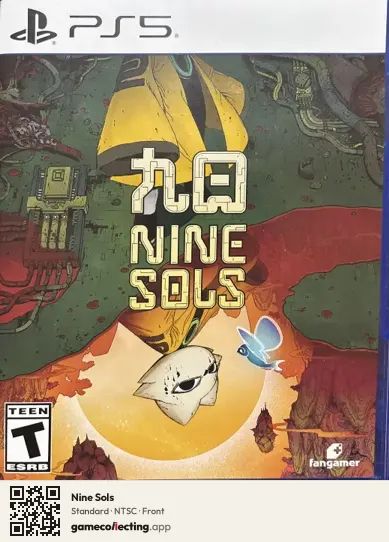 Nine Sols PlayStation 5, NTSC box front