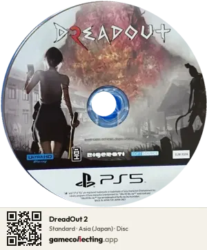 DreadOut 2 PlayStation 5, Asia disc