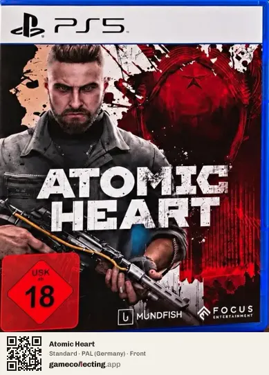 Atomic Heart PlayStation 5, Germany box front