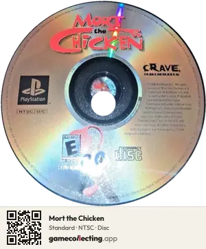 Mort the Chicken PlayStation, NTSC disc