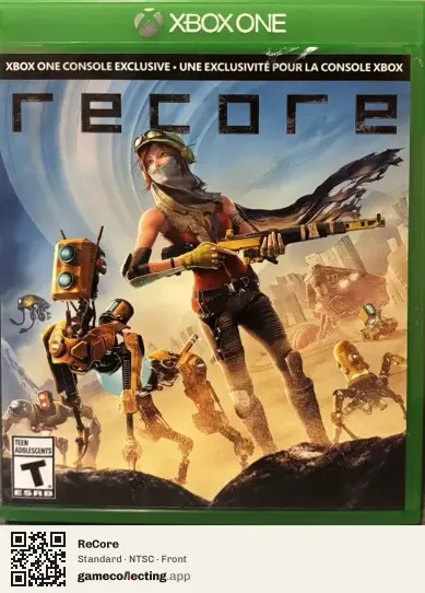 ReCore Xbox One, NTSC box front