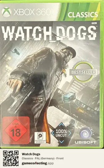 Watch Dogs Xbox 360, Germany box front