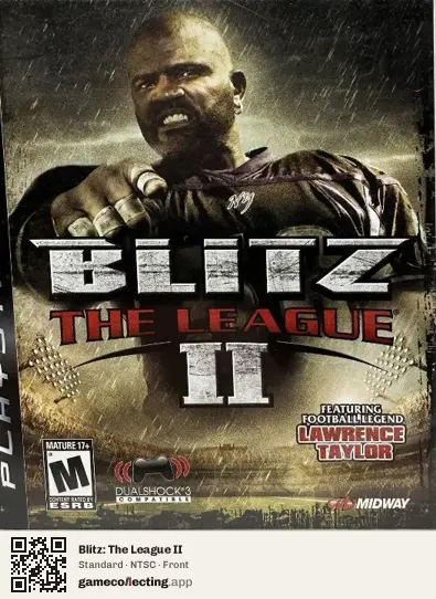 Blitz: The League II PlayStation 3, NTSC box front