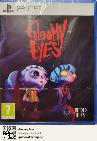 Gloomy Eyes PlayStation 5, PAL box front