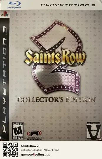 Saints Row 2 PlayStation 3, NTSC box front