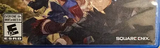 Fantasian Neo Dimension, the ESRB box on its front