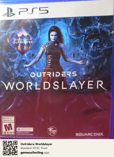Outriders: Worldslayer PlayStation 5, NTSC box front
