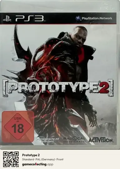 Prototype 2 PlayStation 3, Germany box front
