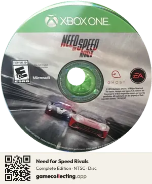 Need for Speed Rivals Xbox One, NTSC disc