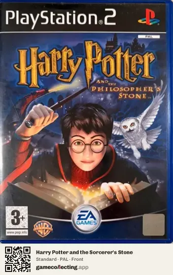 Harry Potter and the Sorcerer's Stone PlayStation 2, PAL box front