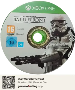 Star Wars Battlefront Xbox One, PAL disc