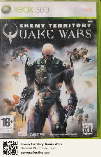 Enemy Territory: Quake Wars Xbox 360, France box front