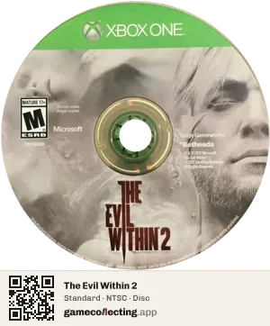 The Evil Within 2 Xbox One, NTSC disc