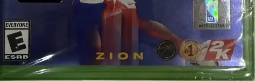 NBA 2K21, the ESRB box on its front