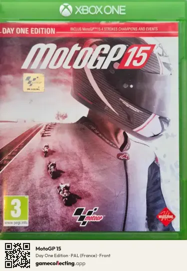 MotoGP 15 Xbox One, France box front