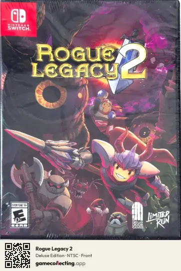 Rogue Legacy 2 Nintendo Switch, NTSC box front
