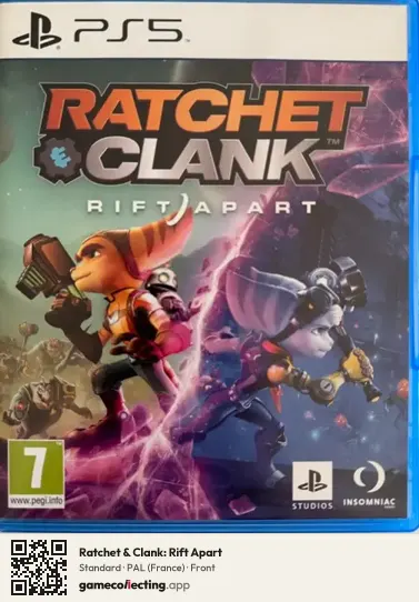 Ratchet & Clank: Rift Apart PlayStation 5, France box front