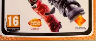 Tekken: Dark Resurrection, the PEGI square on its front