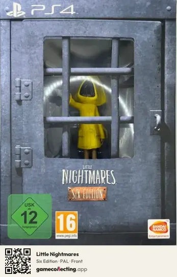 Little Nightmares PlayStation 4, PAL box front