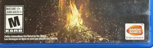 Dark Souls Remastered, the ESRB box on its front