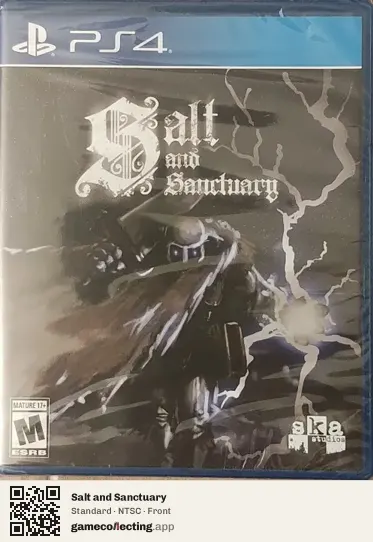 Salt and Sanctuary PlayStation 4, NTSC box front