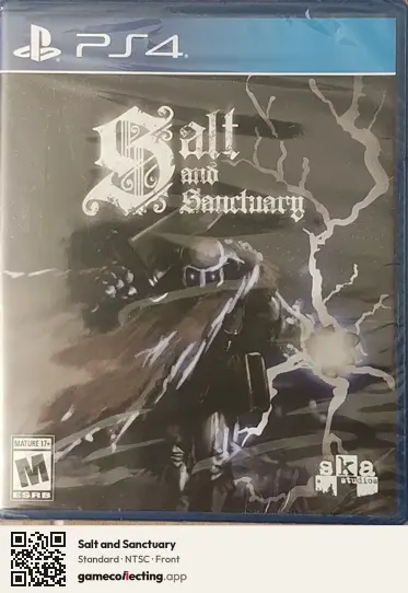 Salt and Sanctuary PlayStation 4, NTSC box front
