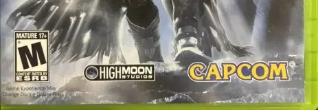 Darkwatch, the ESRB box on its front
