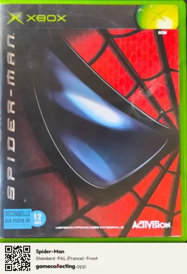 Spider-Man Xbox, France box front