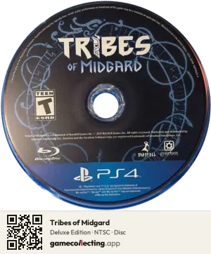 Tribes of Midgard PlayStation 4, NTSC disc