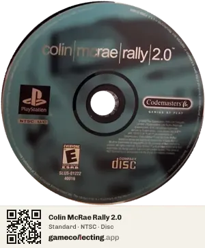 Colin McRae Rally 2.0 PlayStation, NTSC disc