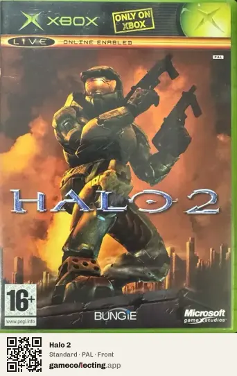 Halo 2 Xbox, PAL box front