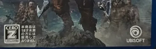 Assassin's Creed Valhalla, the CERO letter on its front