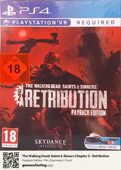 The Walking Dead: Saints & Sinners Chapter 2 - Retribution PlayStation 4, Germany box front