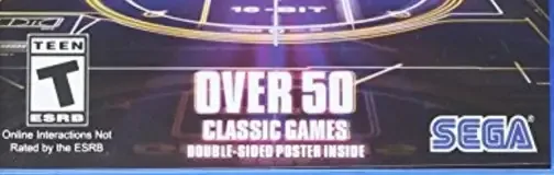 Sega Genesis Classics, the ESRB box on its front