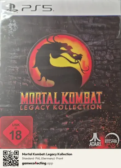 Mortal Kombat: Legacy Kollection PlayStation 5, Germany box front