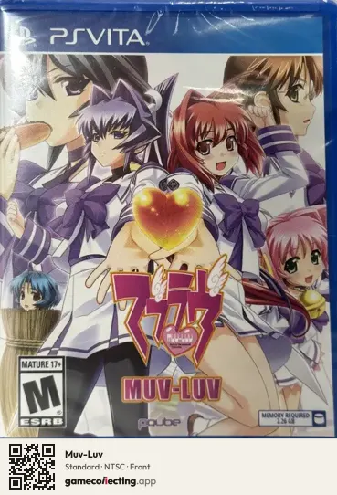 Muv-Luv PlayStation Vita, NTSC box front