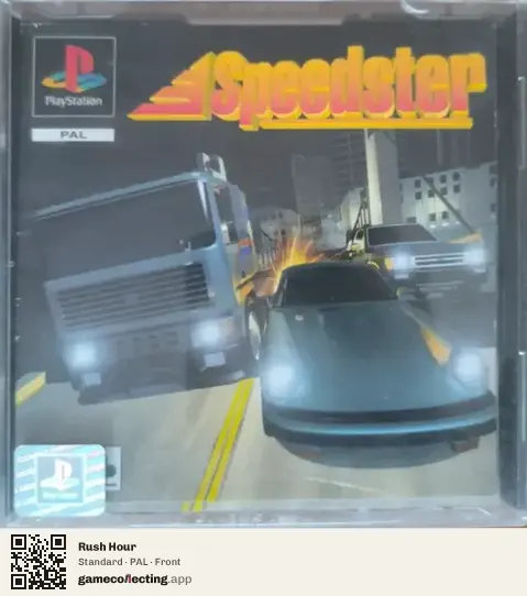 Rush Hour PlayStation, PAL box front