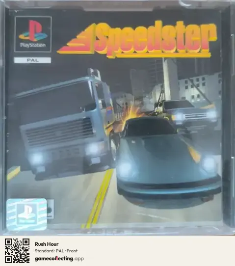 Rush Hour PlayStation, PAL box front