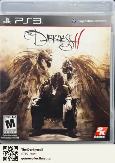 The Darkness II PlayStation 3, NTSC box front
