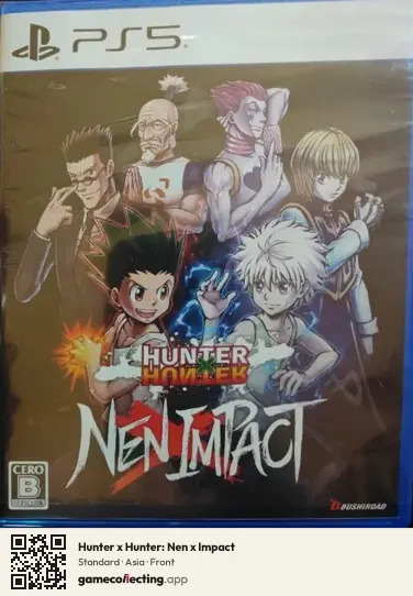 Hunter x Hunter: Nen x Impact PlayStation 5, Asia box front