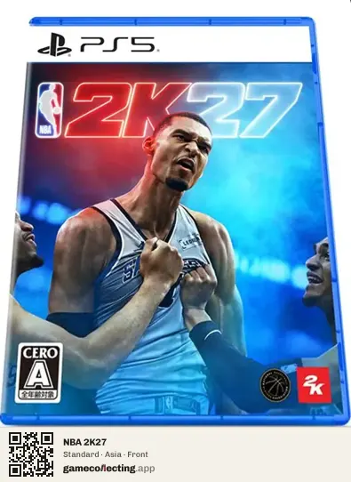 NBA 2K27 PlayStation 5, Asia box front