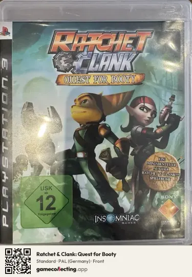 Ratchet & Clank: Quest for Booty PlayStation 3, Germany box front