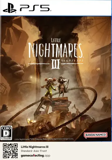 Little Nightmares III PlayStation 5, Asia box front