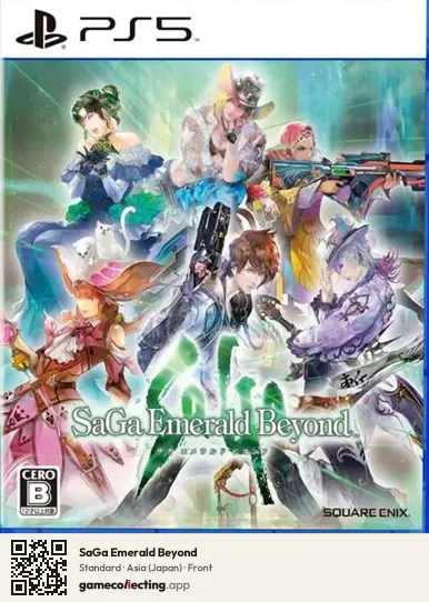 SaGa Emerald Beyond PlayStation 5, Asia box front