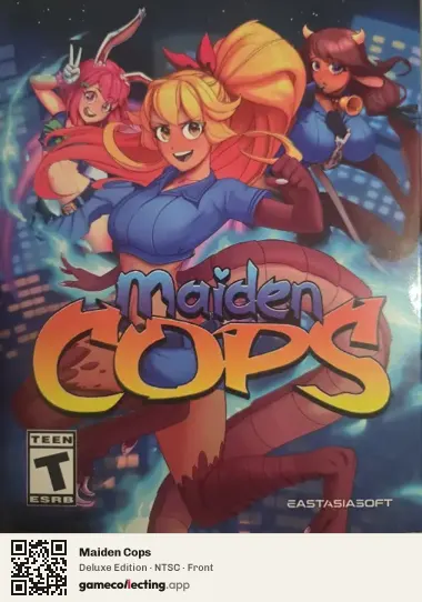 Maiden Cops PlayStation 5, NTSC box front