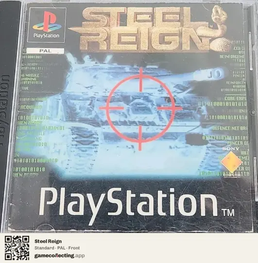 Steel Reign PlayStation, PAL box front