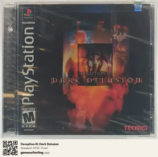 Deception III: Dark Delusion PlayStation, NTSC box front