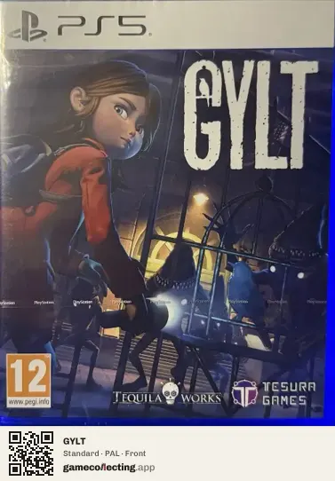 GYLT PlayStation 5, PAL box front