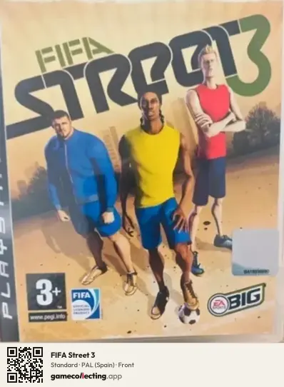 FIFA Street 3 PlayStation 3, Spain box front